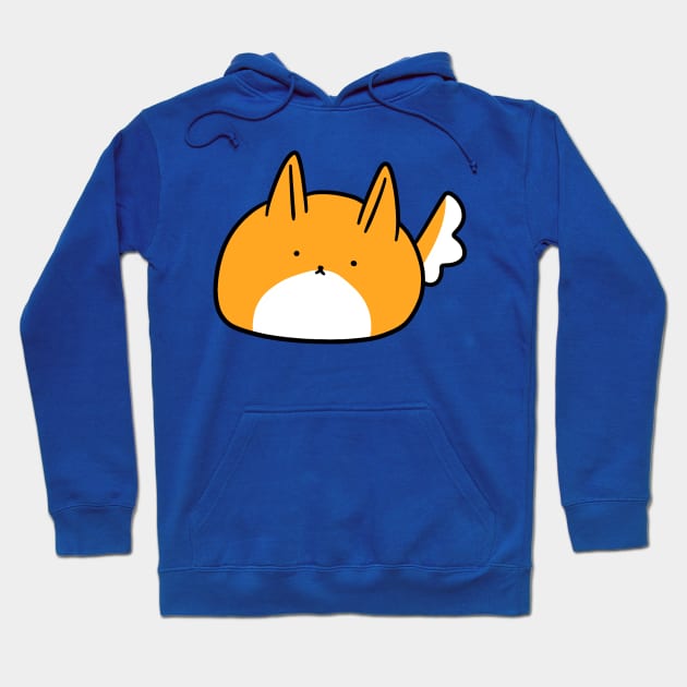 Pointy-Eared Dog Blob Hoodie by saradaboru